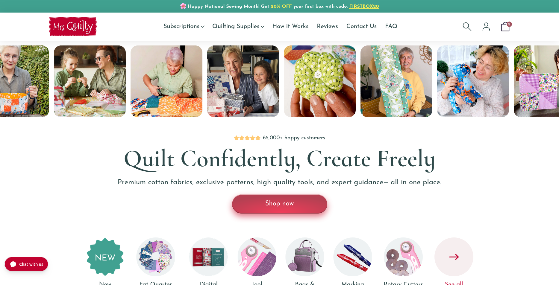 Mrs Quilty - Quilting Subscription Community